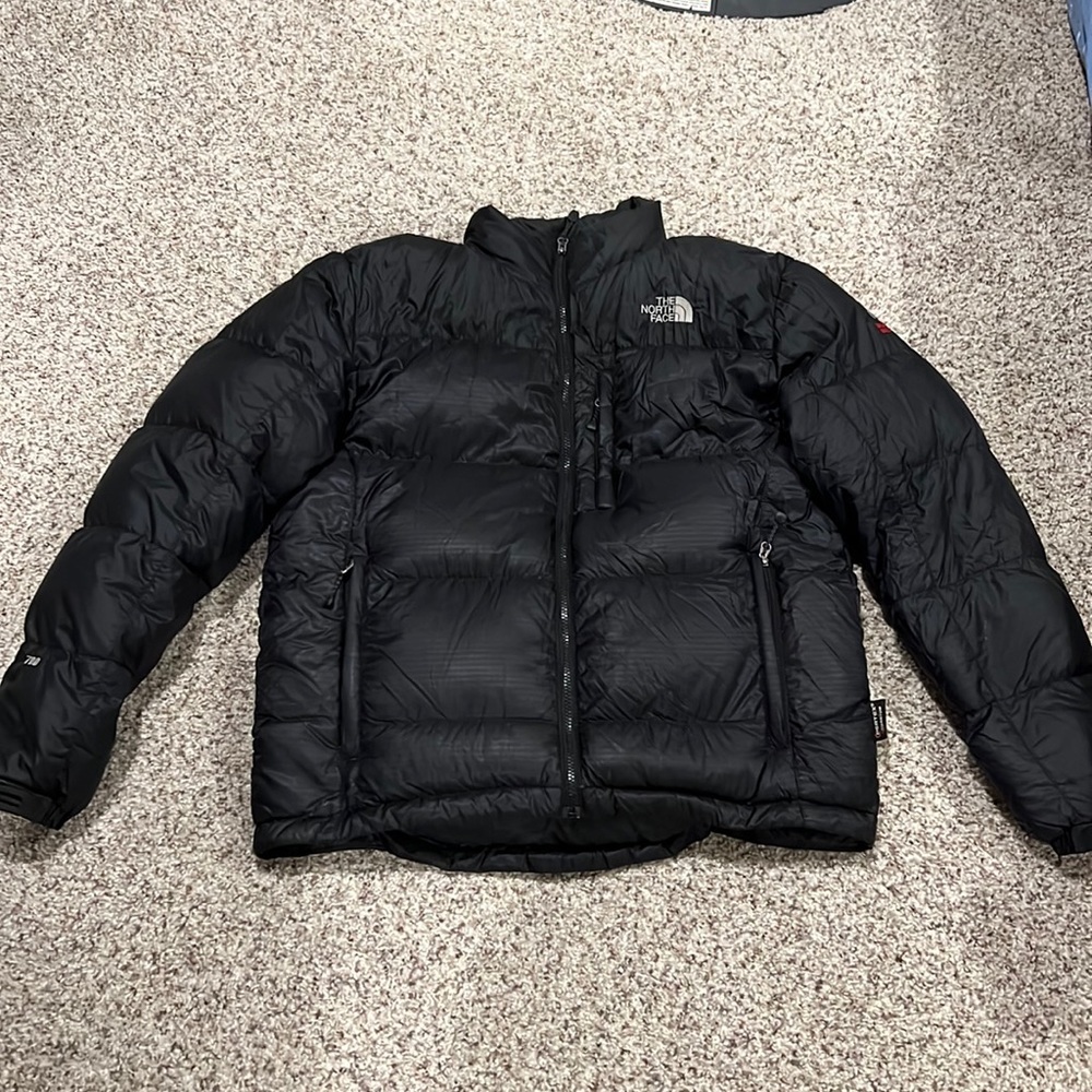 The North Face Summit Series 700 Down Fill Black Puffer Jacket men’s large